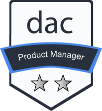 Two star badge - Accessible Product Manager