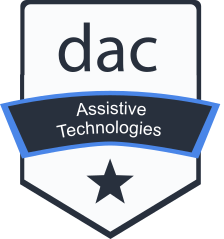 One star badge - Assistive Technologies